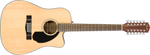 FENDER CD-60SCE DREADNOUGHT 12-STRING